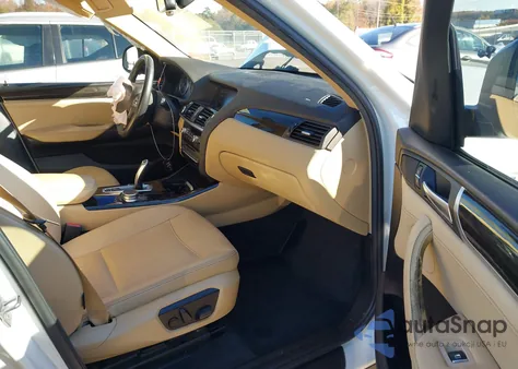 2017 BMW X3 Sdrive28I from USA, damaged, VIN 5UXWZ7C36H0V91248